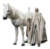 Le seigneur des anneaux figurine the crown series 1/6 gandalf le blanc 30 cm