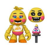 Five nights at freddy's figurines snap nightmare chica & toy chica 9 cm