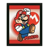 Super mario - poster 3d lenticulaire- mario yoshi flip (26x20cm)