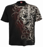 Spiral direct - skull shoulder wrap - t-shirt