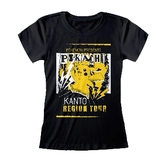 T-shirt girl pikachu kanto xl