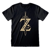 T-shirt zelda botw sword icon l