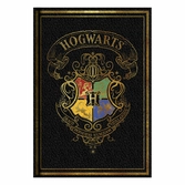 Harry potter bloc-notes a5 black colourful crest (carton de 6)