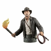 Indiana jones: les aventuriers de l'arche buste 1/6 indiana jones 15 cm