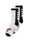 Pokemon pack 3 paires de chaussettes heads black & white 39-42