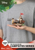 Disney diorama pvc d-stage campsite series mini & pluto 10 cm