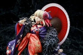 Fate/stay night: heaven's feel statuette pvc 1/7 saber alter: kimono ver.(re-run) 28 cm
