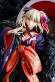 Fate/stay night: heaven's feel statuette pvc 1/7 saber alter: kimono ver.(re-run) 28 cm