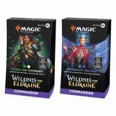 Magic the gathering wildnis von eldraine présentoir decks commander (4) allemand