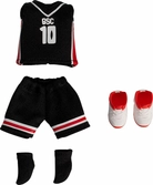 Original characte accessoires pour figurines nendoroid doll outfit set: basketball uniform (black)