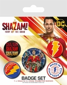 Shazam! pack 5 badges fury of the gods