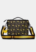 Pokemon sac à bandoulière en cuir pu portable pikachu