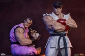 Street fighter statuettes pvc 1/10 ryu & dan 18 cm
