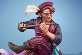 Critical role statuette scanlan shorthalt - vox machina 24 cm