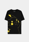 Pokemon t-shirt pikachu outline (s)
