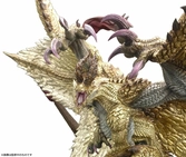 Monster hunter statuette pvc cfb creators model shagaru magala 38 cm