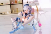 Original character statuette pvc 1/6 fish fishing rina tsukasa 9 cm