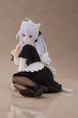 Wandering witch: the journey of elaina coreful statuette pvc elaina cat maid version