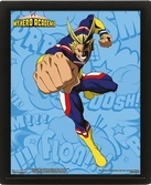 My hero academia- poster 3d lenticulaire- all might(20x25cm)
