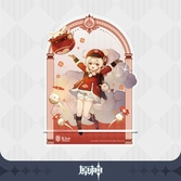 Genshin impact support de téléphone en acrylique klee 17 cm