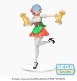 Re:zero starting life in another world statuette pvc spm rem oktoberfest ver. (re-run) 21 cm