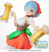 Re:zero starting life in another world statuette pvc spm rem oktoberfest ver. (re-run) 21 cm