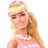 Barbie the movie poupée barbie in pink gingham dress
