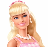 Barbie the movie poupée barbie in pink gingham dress