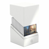 Ultimate guard boulder deck case 100+ solid blanc