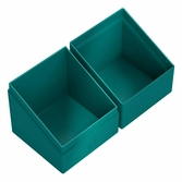 Ultimate guard boulder deck case 100+ solid bleu pétrole