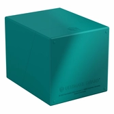 Ultimate guard boulder deck case 100+ solid bleu pétrole