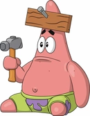 Bob l´éponge vinyl figurine nail on head patrick 10 cm