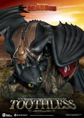 Dragons statuette master craft toothless 24 cm
