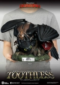 Dragons statuette master craft toothless 24 cm