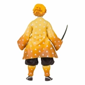 Demon slayer: kimetsu no yaiba figurine zenitsu thunder breathing deluxe 13 cm