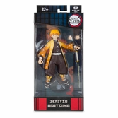 Demon slayer: kimetsu no yaiba figurine zenitsu agatsuma 18 cm