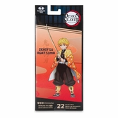 Demon slayer: kimetsu no yaiba figurine zenitsu agatsuma 18 cm