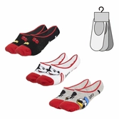 Disney assortiment pack de 3 chaussettes de cheville mickey (6)