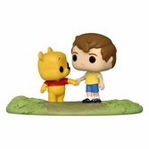 Disney winnie l´ourson pop! moment vinyl figurine winnie the pooh- cr w/ pooh 9 cm