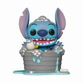 Disney pop! deluxe vinyl figurine stitch in bathtub 9 cm