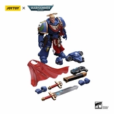 Warhammer 40k figurine 1/18 ultramarines primaris captain with power sword and plasma pistol 12 cm