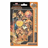 Marvel heroclix: wheels of vengeance dice and token pack