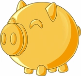 Squid game peluche piggy bank 22 cm