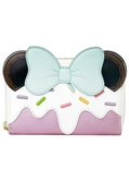 Loungefly: disney - minnie ice cream zip around wallet