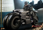 The flash figurine avec véhicule movie masterpiece 1/6 batman & batcycle set 30 cm
