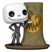 L´étrange noël de mr. jack 30th pop! deluxe vinyl figurine jack w/h.town door 9 cm
