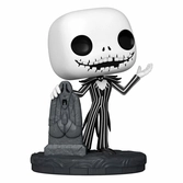 L´étrange noël de mr. jack 30th pop! disney vinyl figurine jack w/gravestone 9 cm