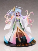 No game no life statuette pvc 1/7 shiro -shiromuku- 23 cm