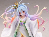 No game no life statuette pvc 1/7 shiro -shiromuku- 23 cm