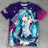 Hatsune miku t-shirt expressive vibes (l)